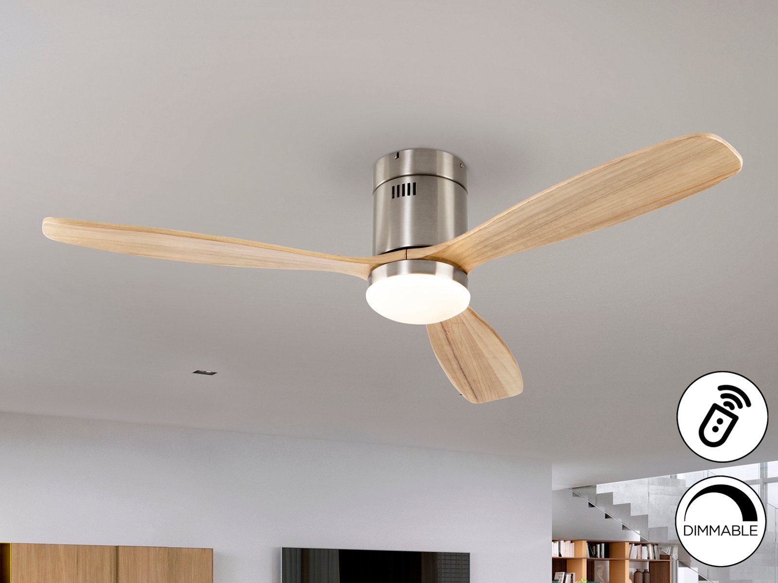 SIROCO-VENTILADOR NIQUEL MADERA DIM