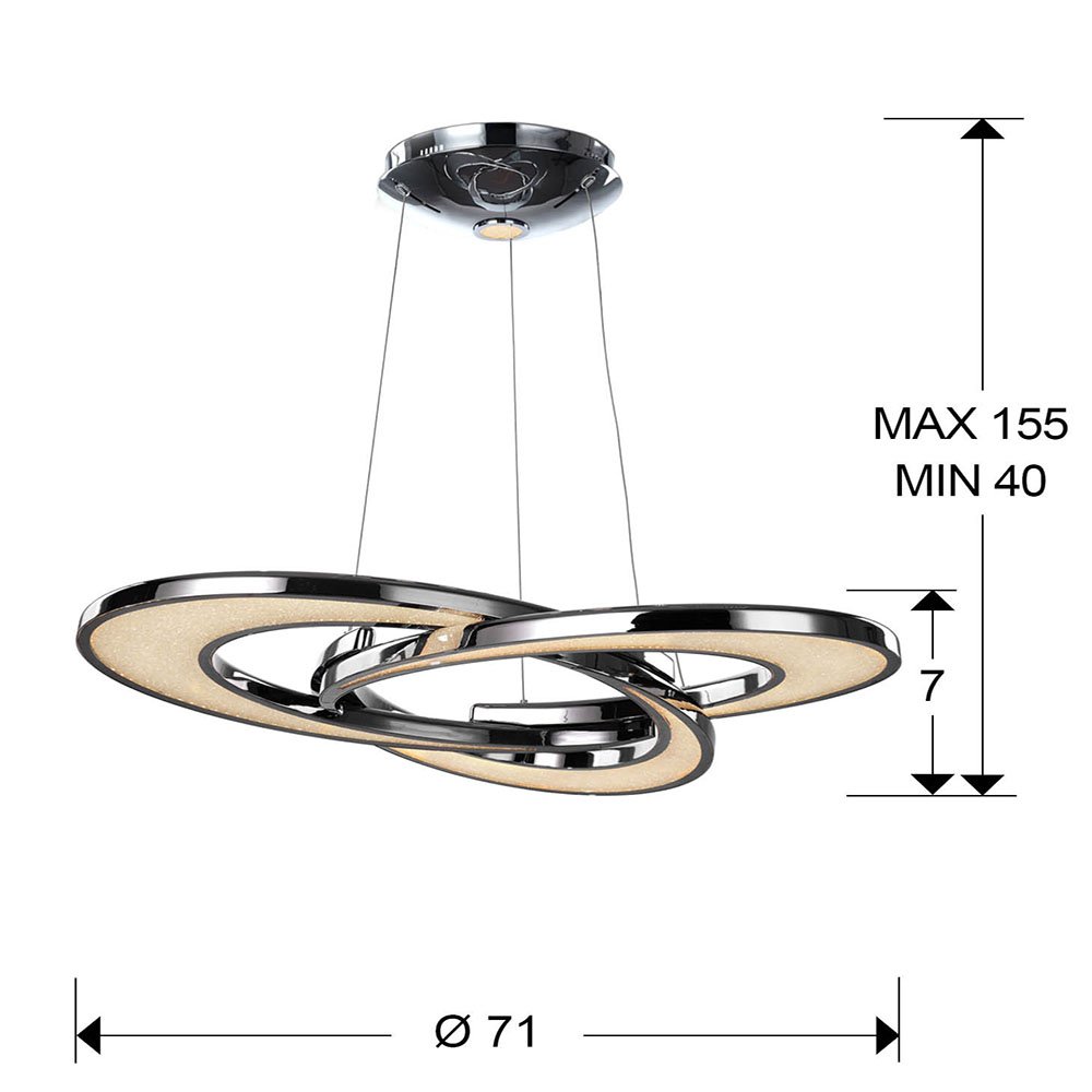 LAMPARA LED·ANISIA·Ø71 DIMABLE