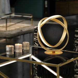 SOBREMESA ·LAZAS· PAN ORO Ø30 UK