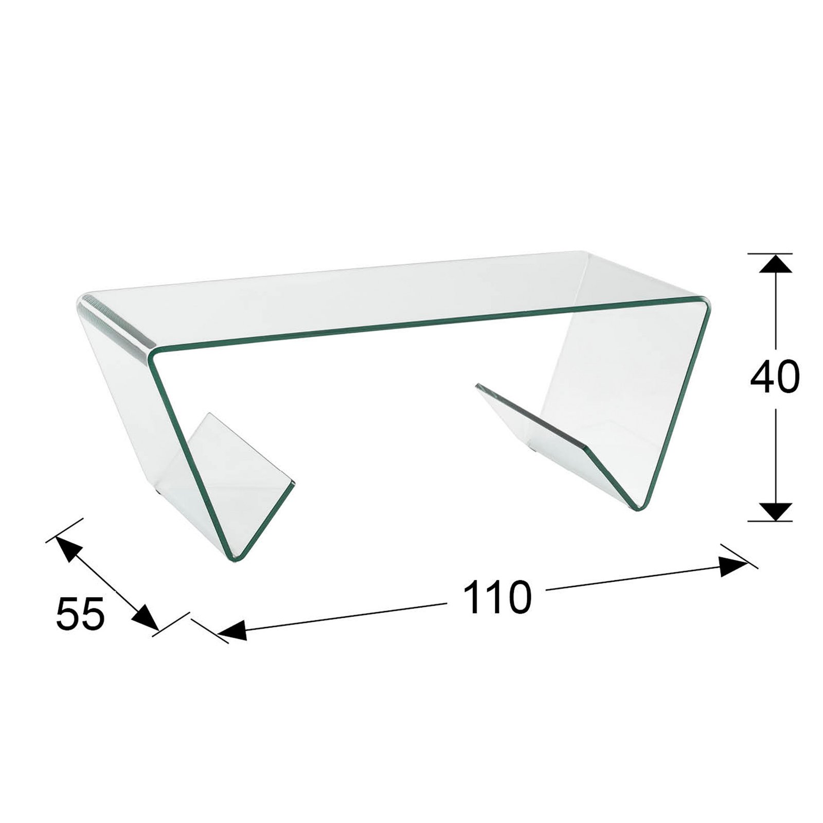MESA CENTRO ·GLASS III·