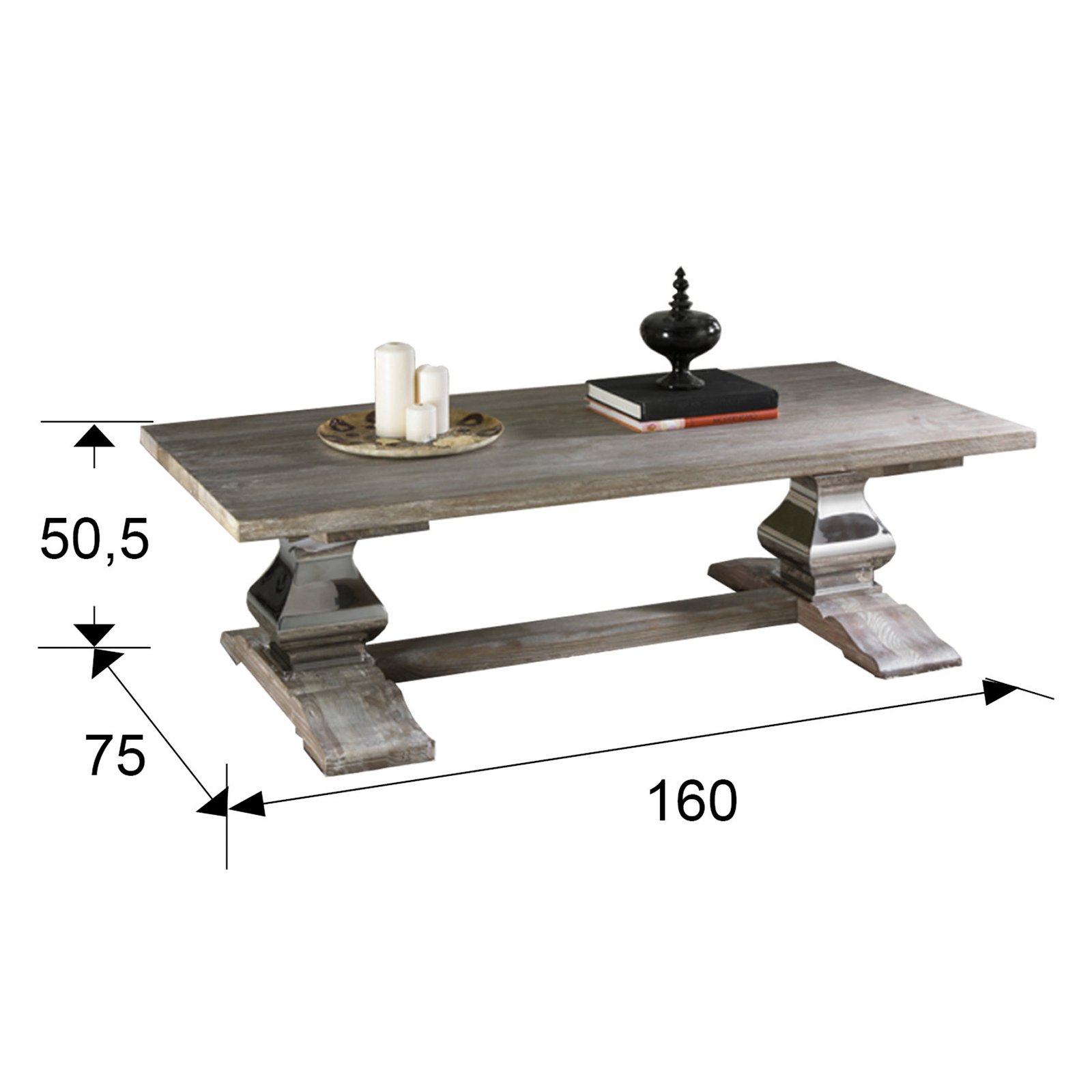 MESA DE CENTRO ·ANTICA· 160
