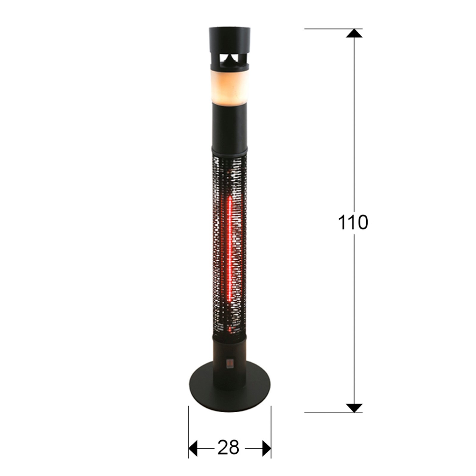 ESTUFA EXT.·HEAT SOUND· 1500W