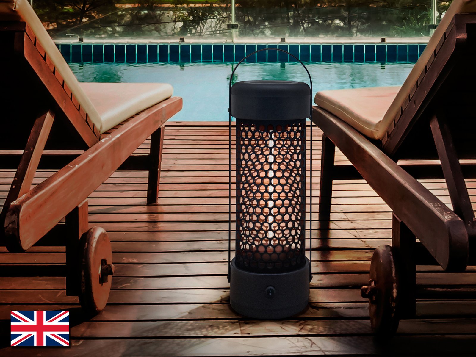 ESTUFA FAROL·HEAT BLACK·1200W - Imagen 4