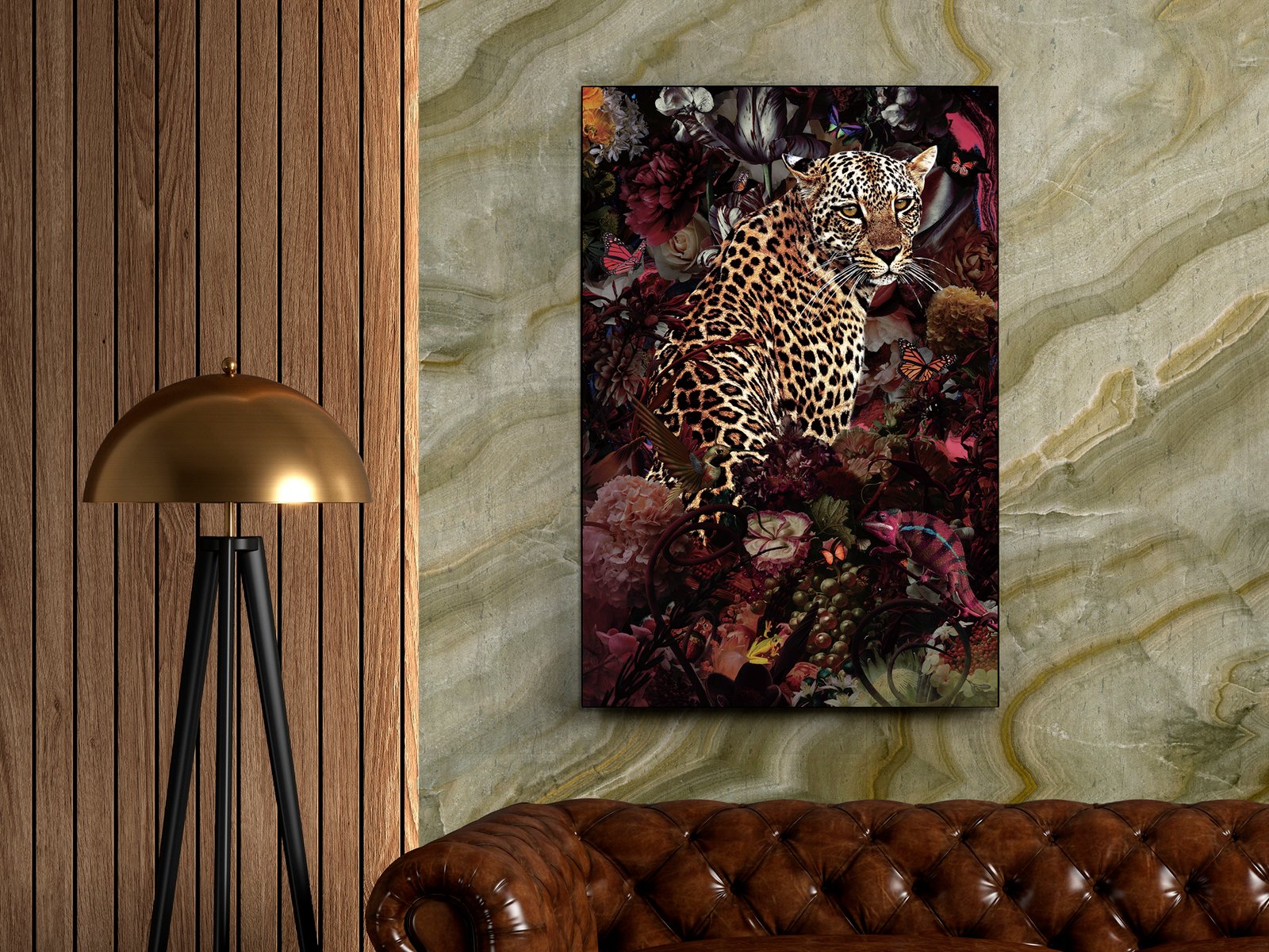 LEOPARDO- FOTOGRAFIA 80x120