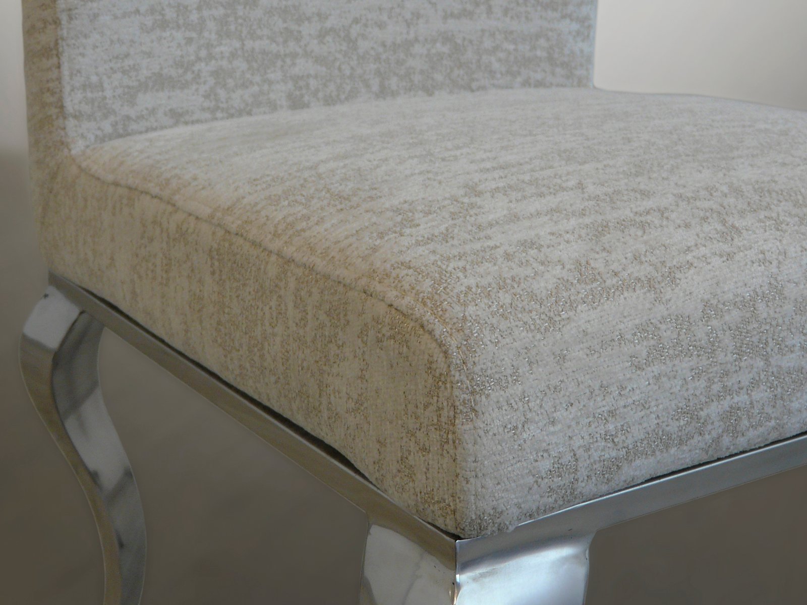 SILLA ·BARROQUE· ACERO BEIGE - Imagen 3