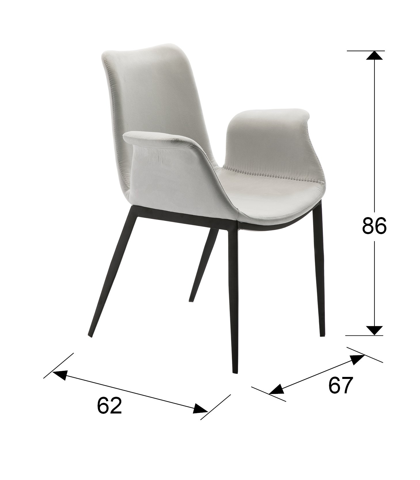 SILLON ·SOWA· BLANCO