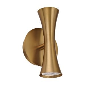 APLIQUE LED ALDA LATÓN 2 X 50W GU-10