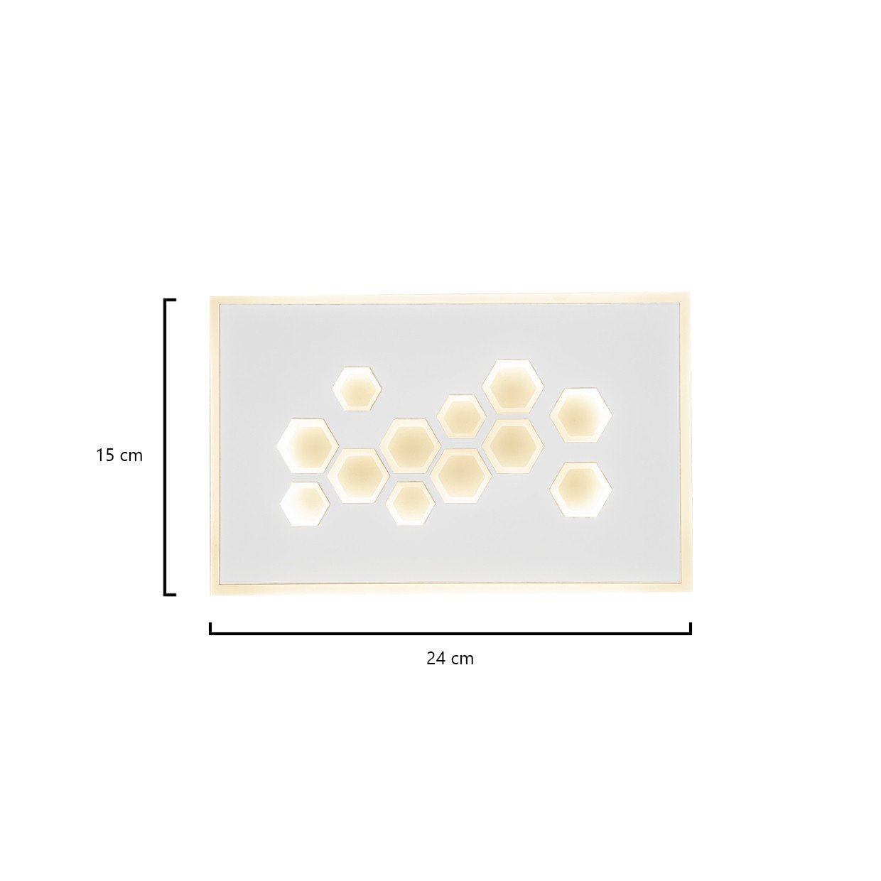 APLIQUE LED DEMBE BLANCO LED 20W 1900LM 3000K - Imagen 9