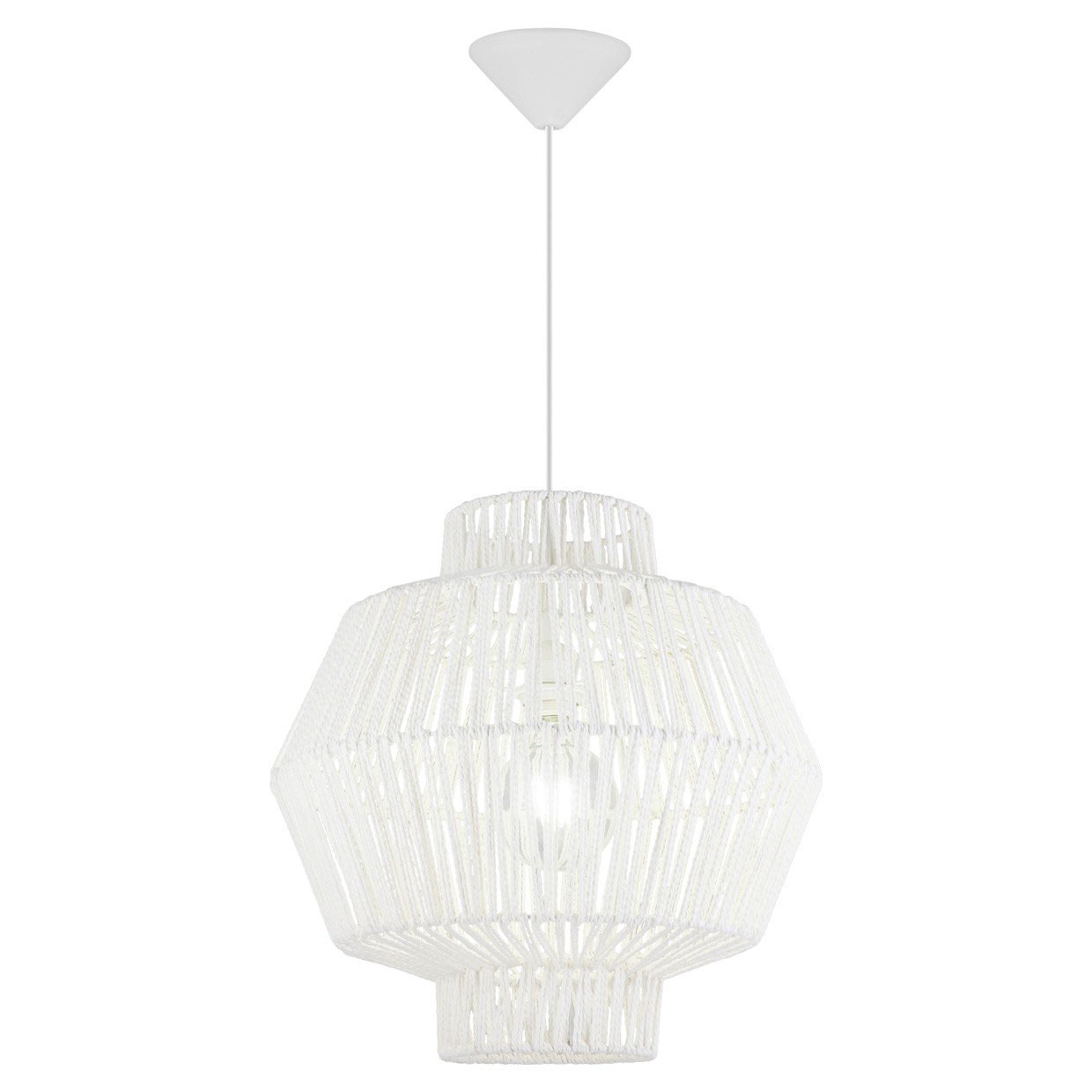 COLGANTE BALBEC BLANCO 1 X 60W E-27 - Imagen 4