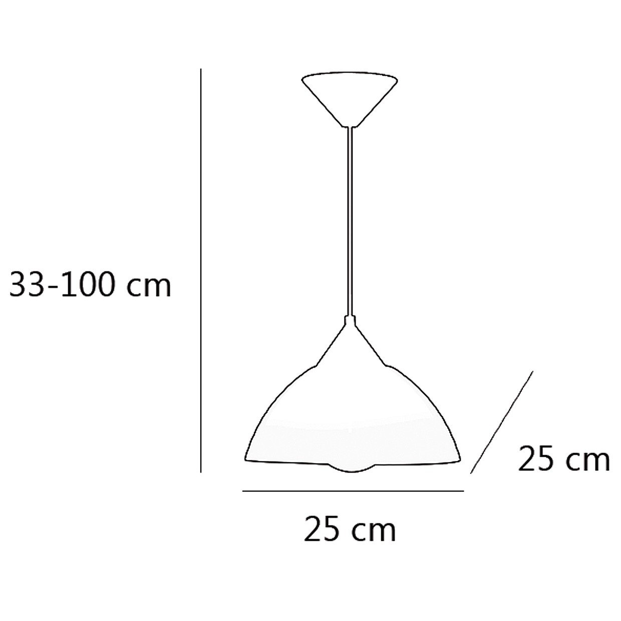 COLGANTE KOPEN BLANCO 1 X 60W E-27 - Imagen 5
