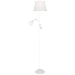 PIE SALON SISTO BLANCO 1 X 60W E-27 + 1 X 40W E-14