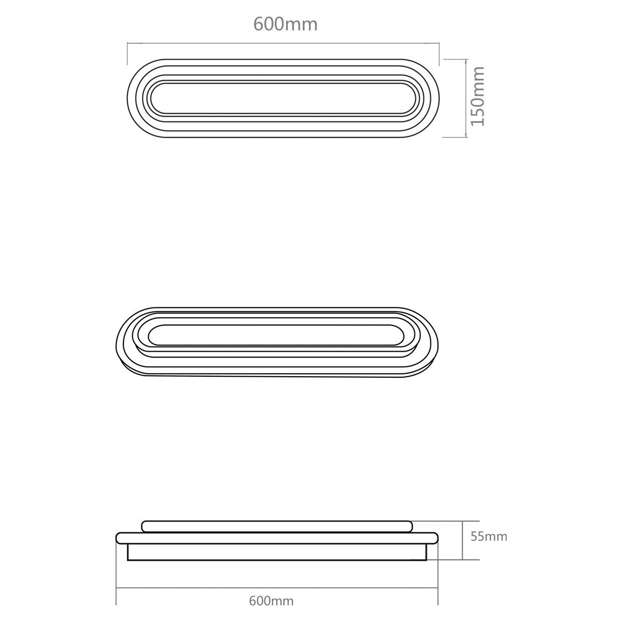 PLAFON LED LINK BLANCO LED 32W 2300LM 4000K - Imagen 3