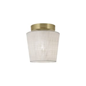 PLAFON PORTER LATÓN  1 X 40W E-14 - XP048/15