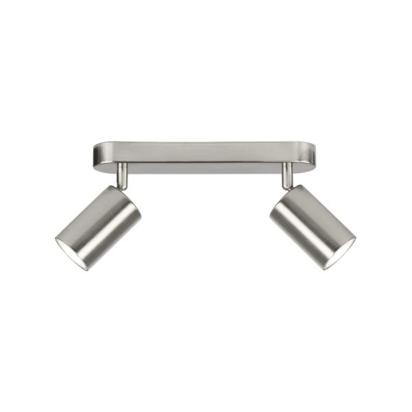 REGLETA 2L ANDY NIQUEL SATINAD 2 X 50W GU-10