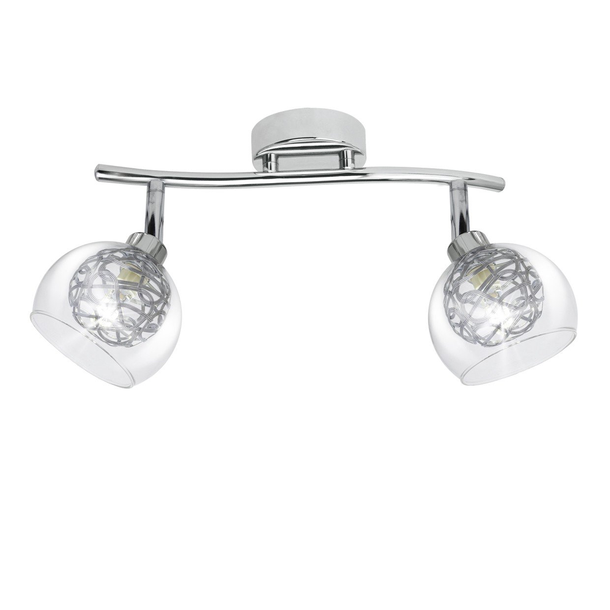 REGLETA 2L FLOKI CROMO 2 X 40W G-9 - Imagen 3