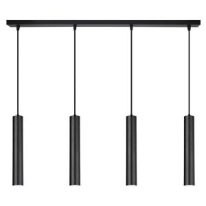 REGLETA 4L. ANTIA NEGRO 4 X 40W GU-10