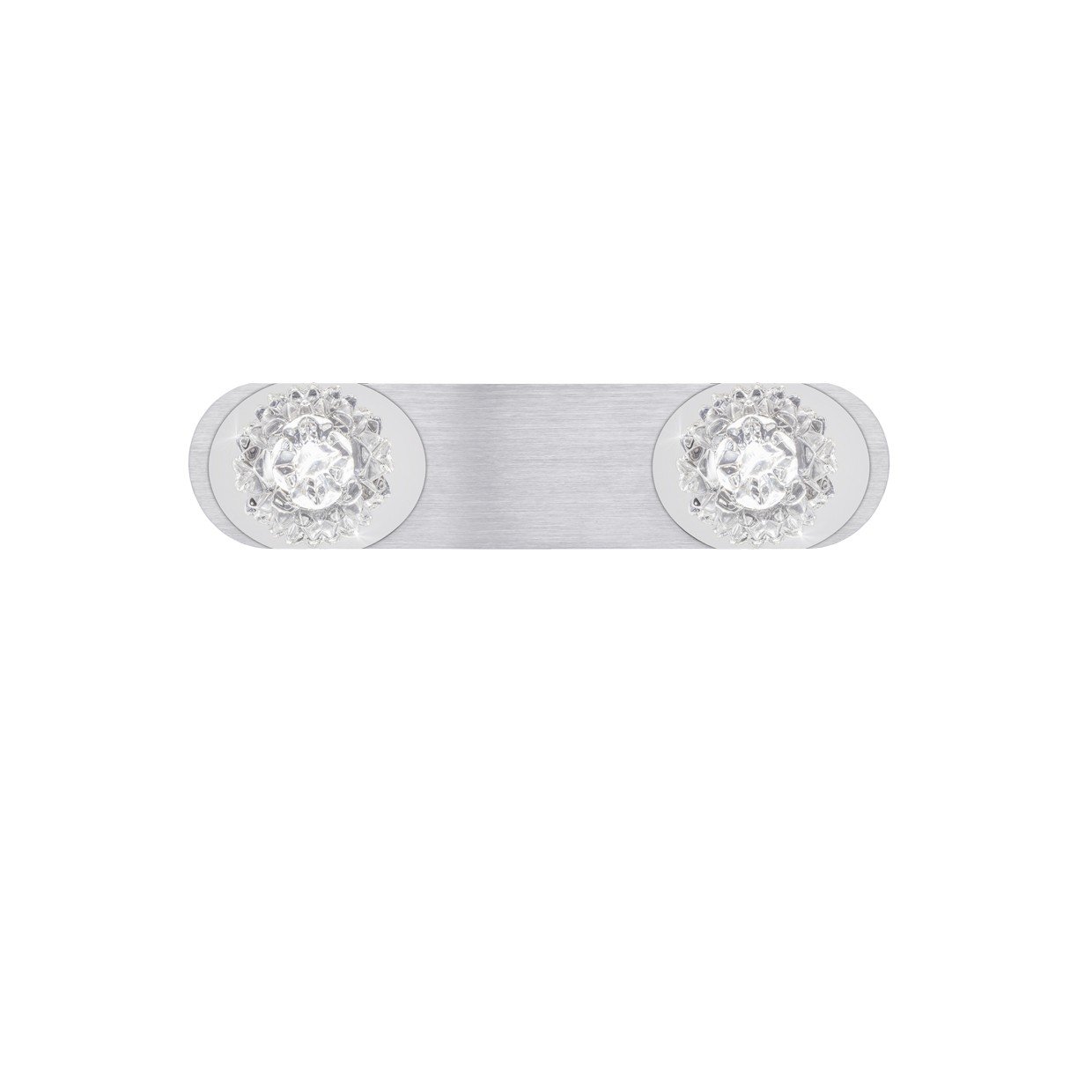 REGLETA "ROSE" 2L ALUM.PLATA 4000K 12W 1140LM - Imagen 3