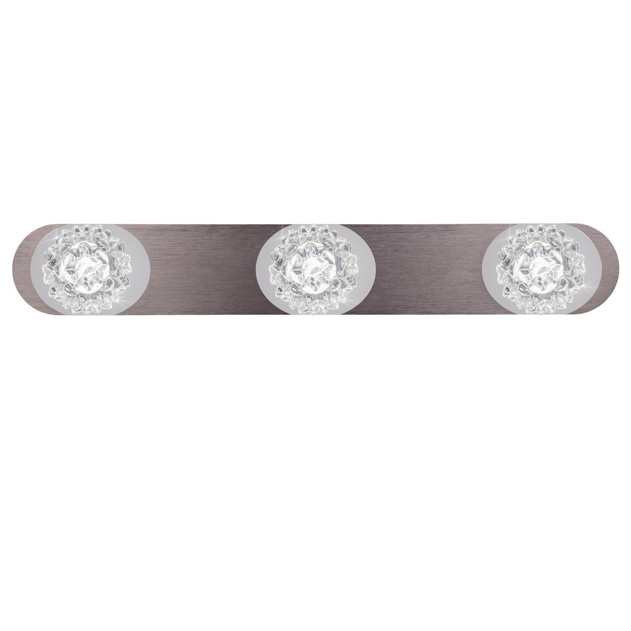 REGLETA "ROSE" 3L ALUM.MARRON 4000K 18W 1710LM - Imagen 3
