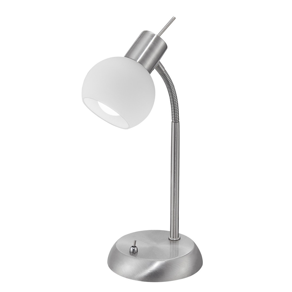 SOBREMESA OPAL NIQUEL SATINADO 1 X 40W E-14