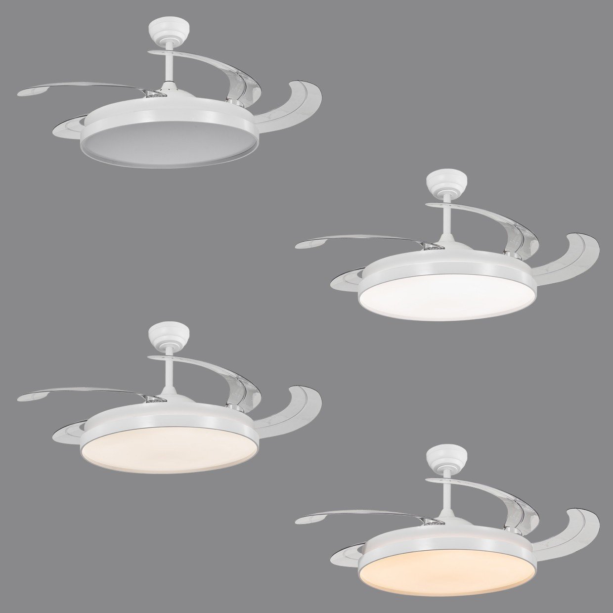 VENTILADOR HENRY XXL BLANCO 60CMS 5 PALAS - Imagen 6