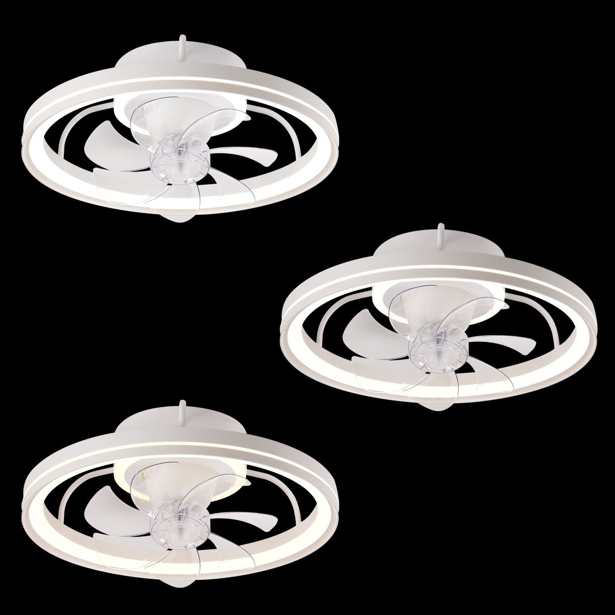 VENTILADOR TOM BLANCO 50CM - 7 PALAS - Imagen 4