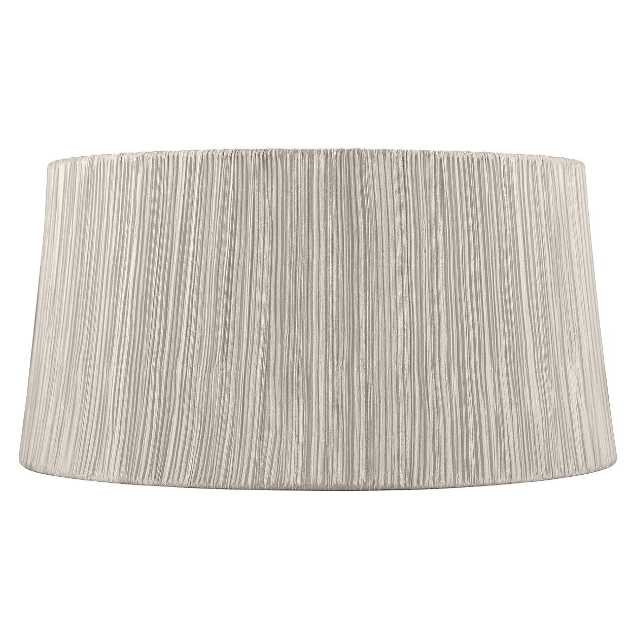 PANTALLA CONO RIZADA BEIGE E-27 40 - Imagen 5