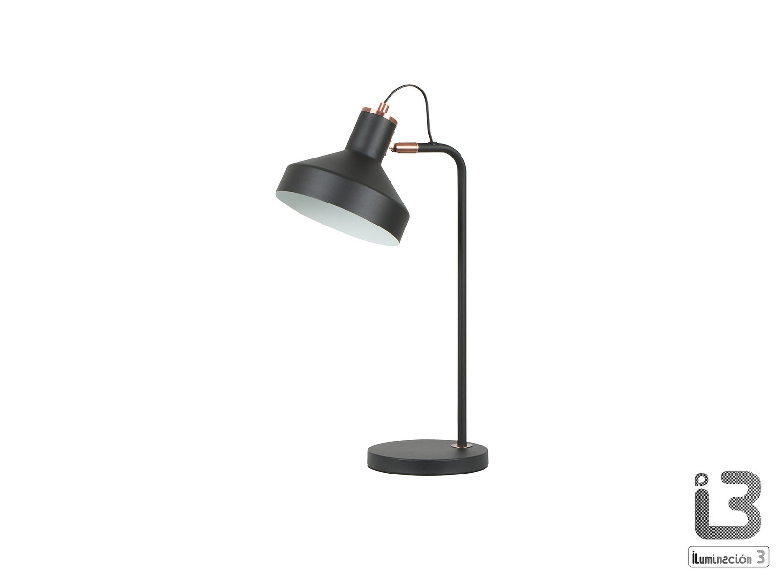 I3-IRIAS- SOBREMESA 1L NEGRO-COBRE - Imagen 5