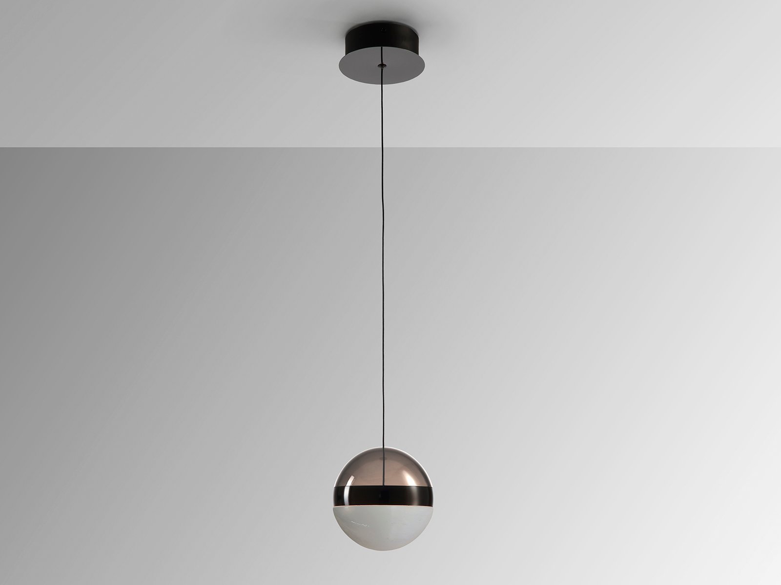 ORBES- LAMPARA 1L CROMO NEGRO D15 - Imagen 5