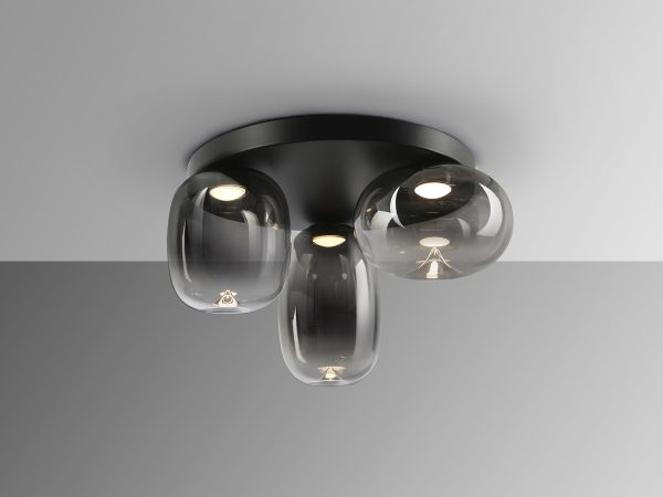 ONICE- PLAFON 3L NEGRO-SMOKE - Imagen 4