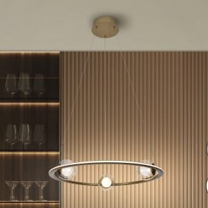 TIRSA- LAMPARA BRONCE D60