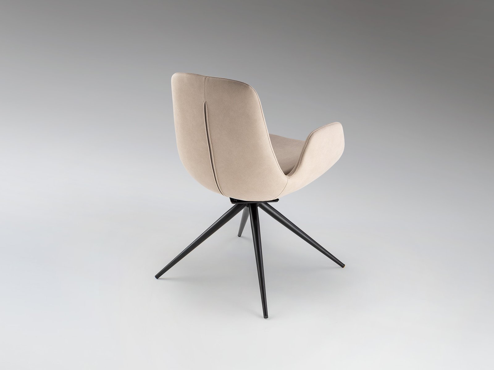 ZUNA- SILLA GIRATORIA BEIS - Imagen 5