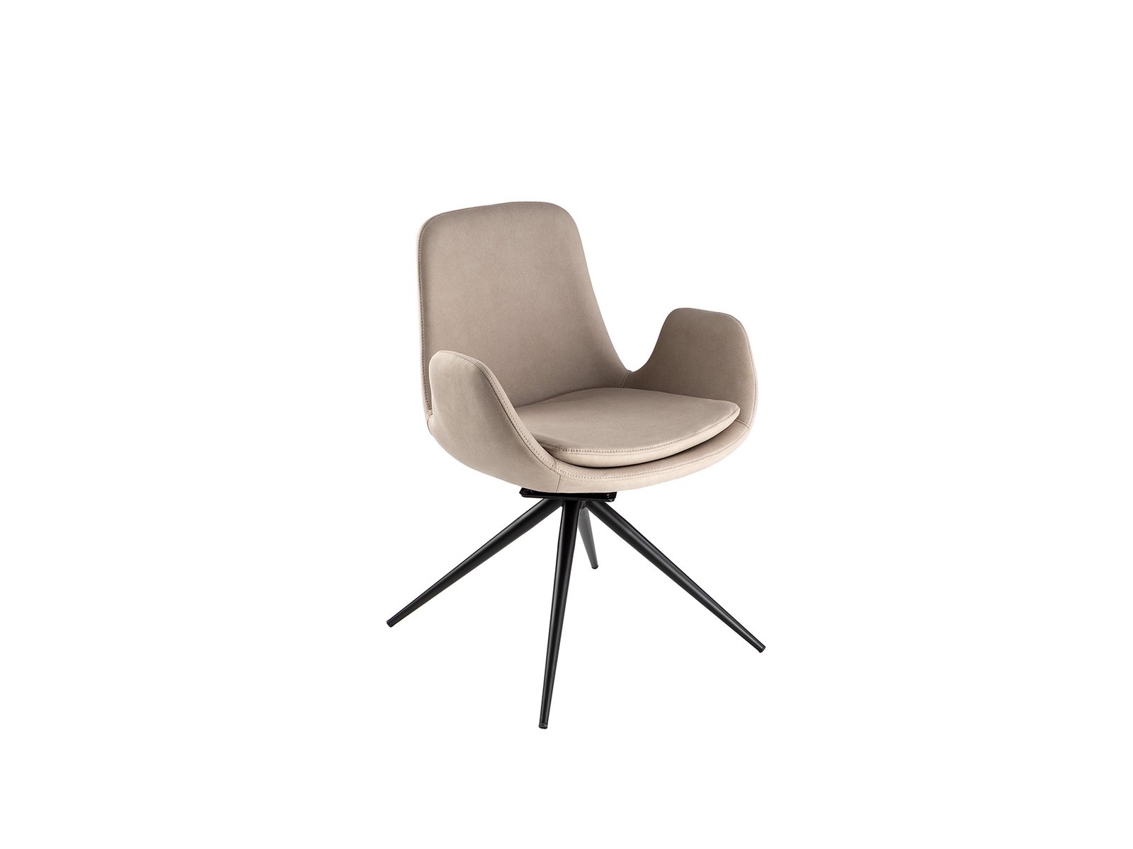 ZUNA- SILLA GIRATORIA BEIS - Imagen 7