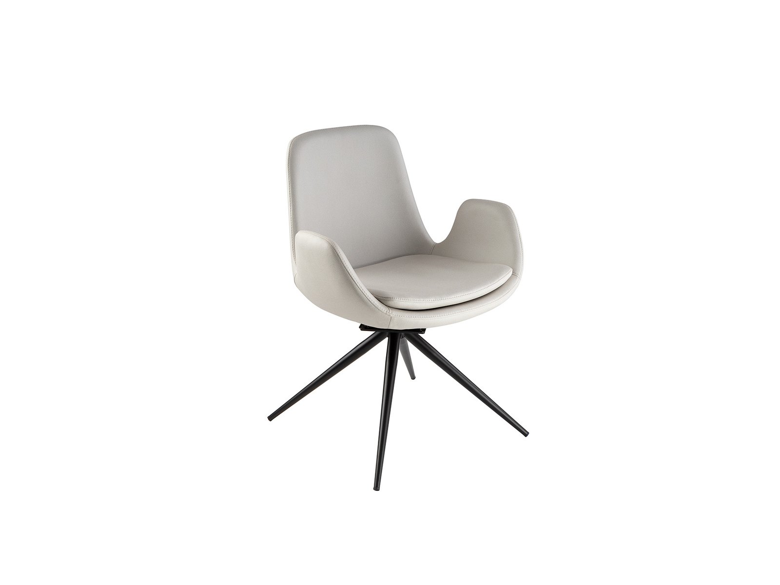 ZUNA- SILLA GIRATORIA BLANCA - Imagen 7