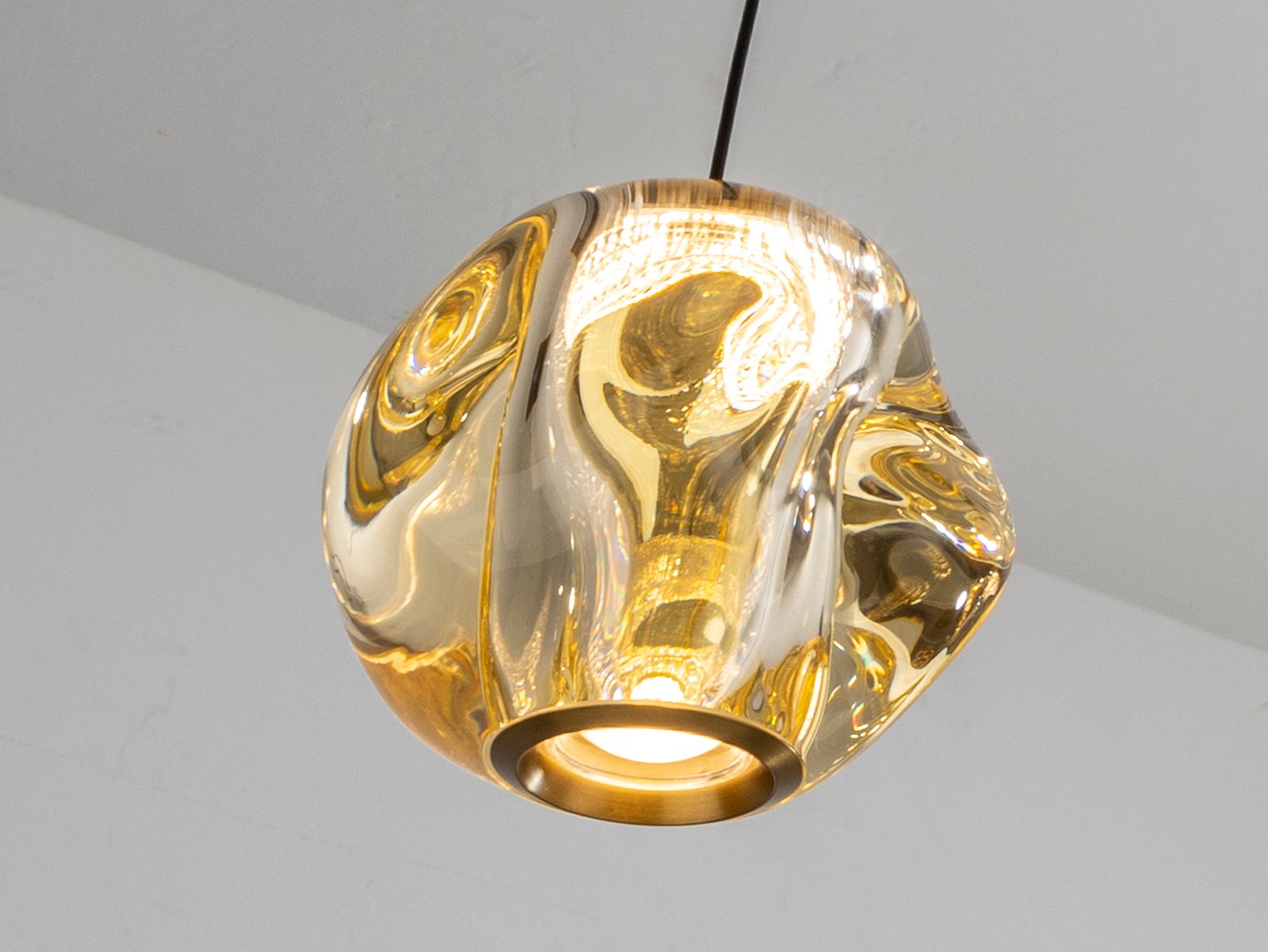 ZARIA-LAMP 5L-NEGRO/BRONCE/AMBAR D25 DIM - Imagen 5