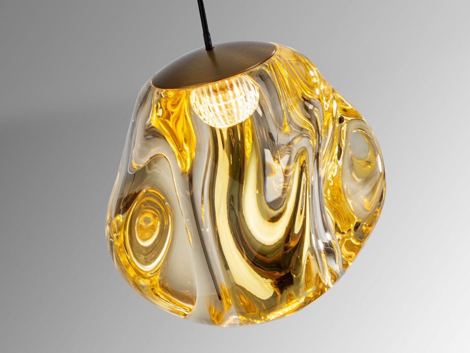 ZARIA-LAMP 5L-NEGRO/BRONCE/AMBAR D25 DIM - Imagen 6