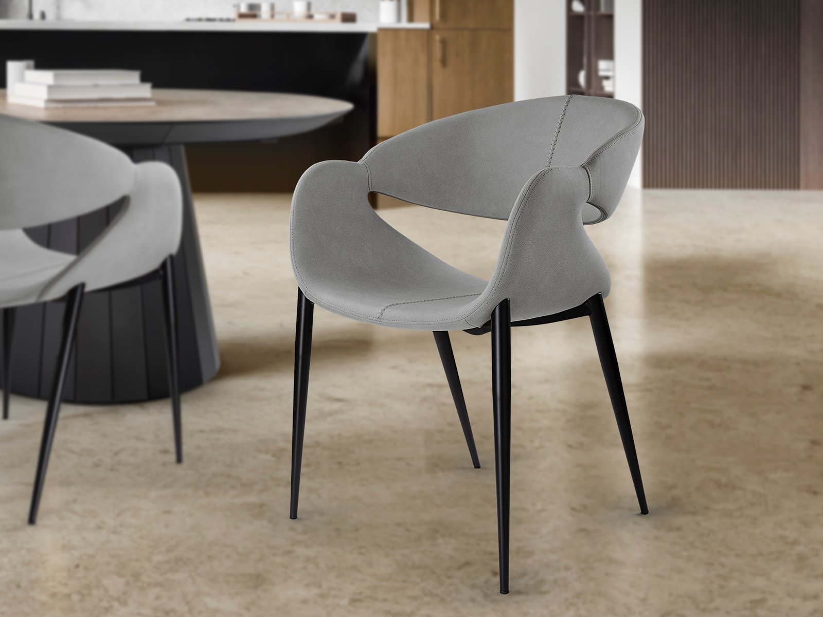 GIRO- SILLON GRIS CLARO-NEGRO