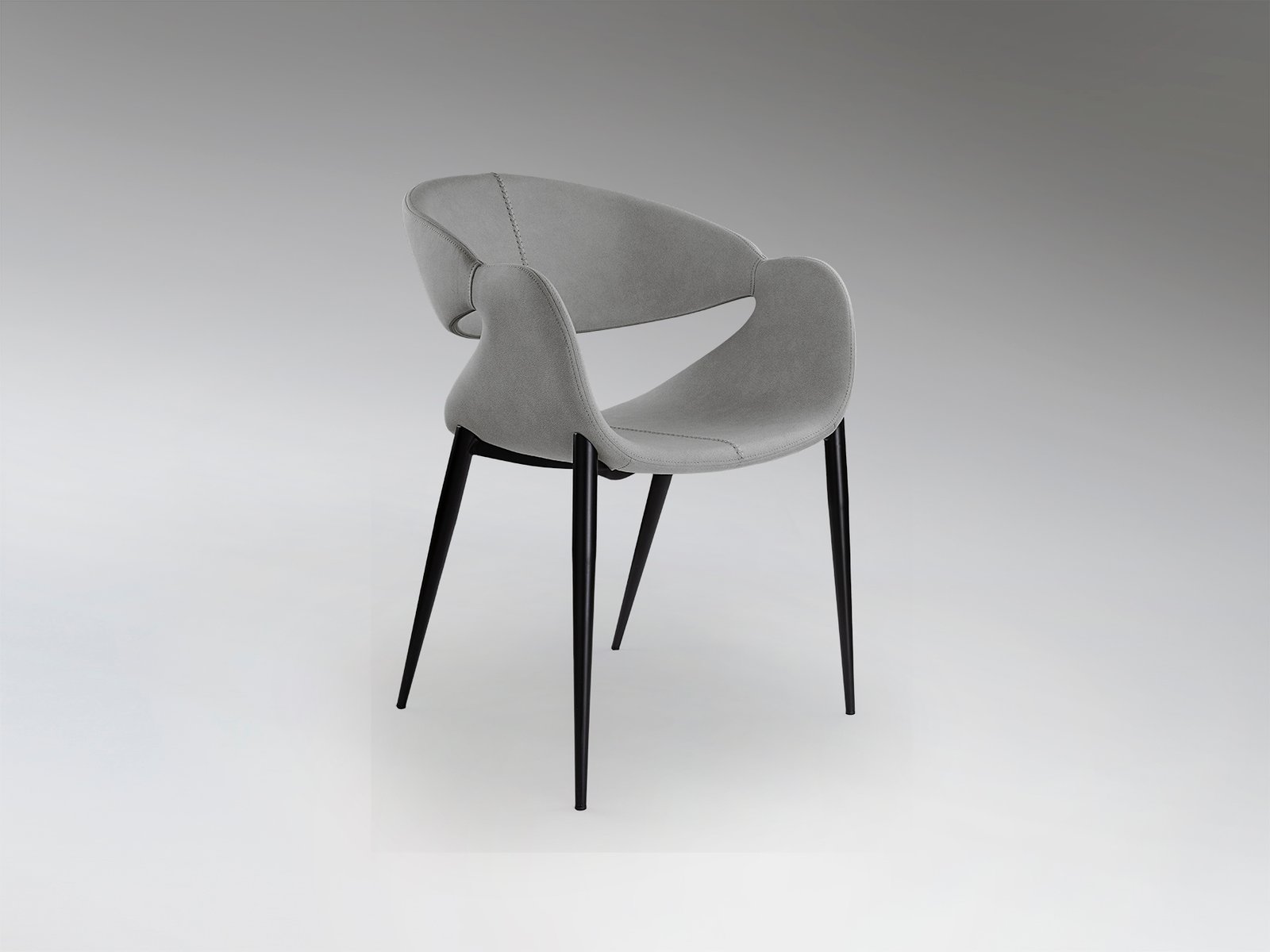 GIRO- SILLON GRIS CLARO-NEGRO - Imagen 3