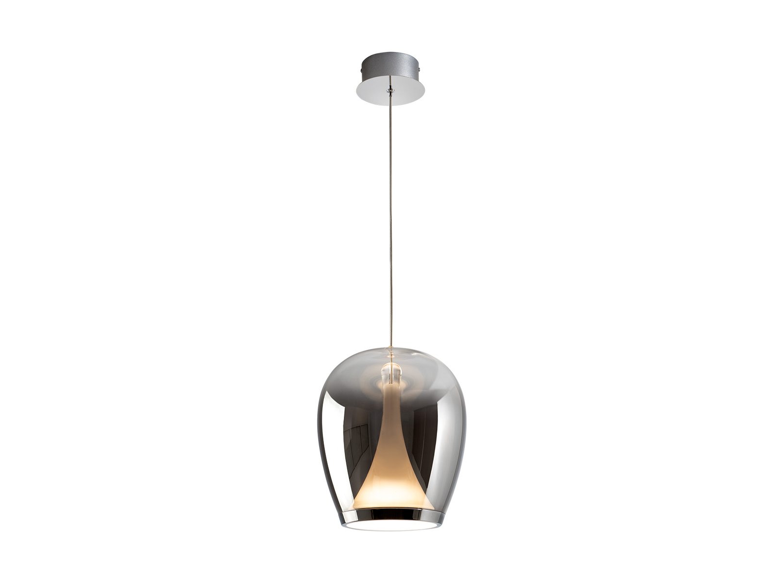 SUSPIRO- LAMPARA CROMO/SMOKY D25 - Imagen 6