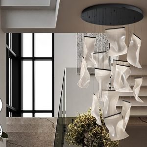 VELOS - LAMPARA 13L NEGRO DIMABLE